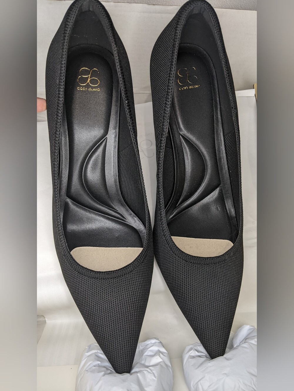 Cosy Island Women's Black Pumps New In Box Size 12W